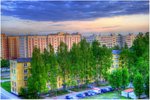 Вид с окна в хдр