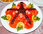 салат "морская звезда"