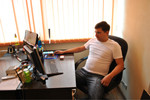 Работаю в поте лица