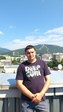 Вид на горнолыжный спуск "Горный воздух"