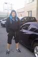 me and car