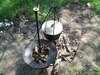 Жаровня с печеночкой и уха =)))