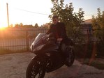 взял прокатиться у друга)